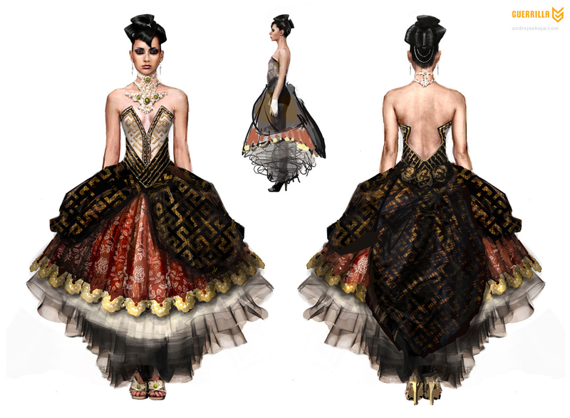 Illustration for article titled The Dapper Villains and Pretty Ladies of the Killzone Universe